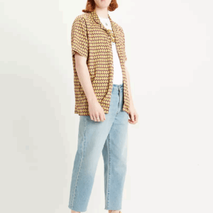 STAY LOOSE DENIM CROP JEANS