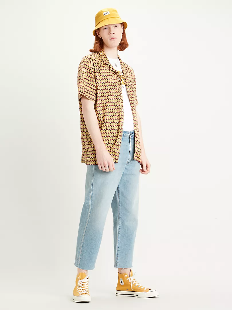 STAY LOOSE DENIM CROP JEANS